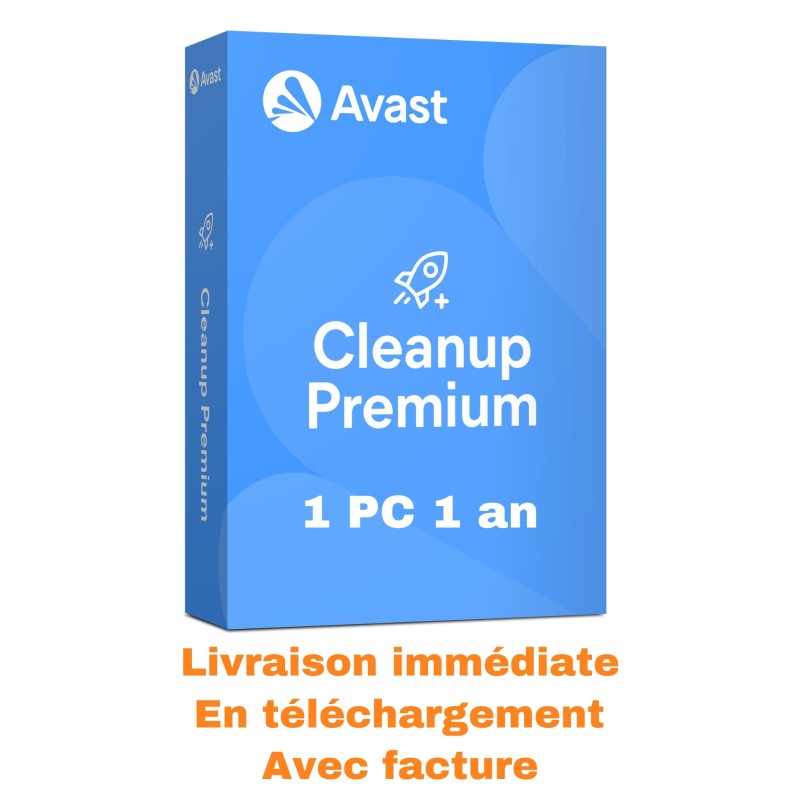 Avast Cleanup Premium 1 PC 1 an
